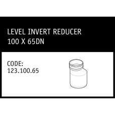 Marley Solvent Joint Level Invert Reducer 100 x 65DN - 123.100.65